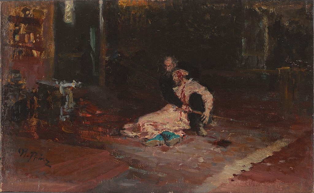 Lukisan Ivan yang Mengerikan dan Anaknya Ivan