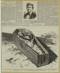 1877 article on John D. Lee's execution.