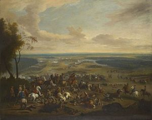 The Battle of Malplaquet, Jan van Huchtenburgh